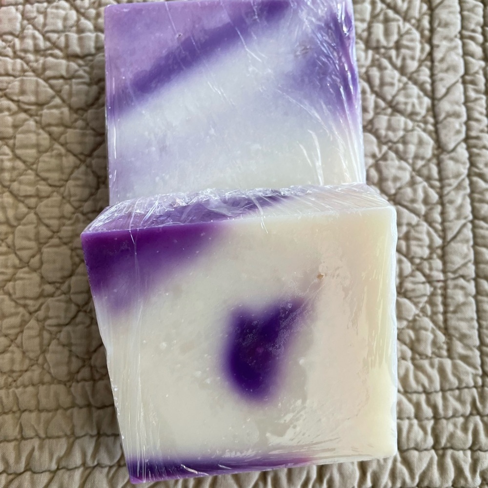 Lavender vegan EO soap bar natural handmade